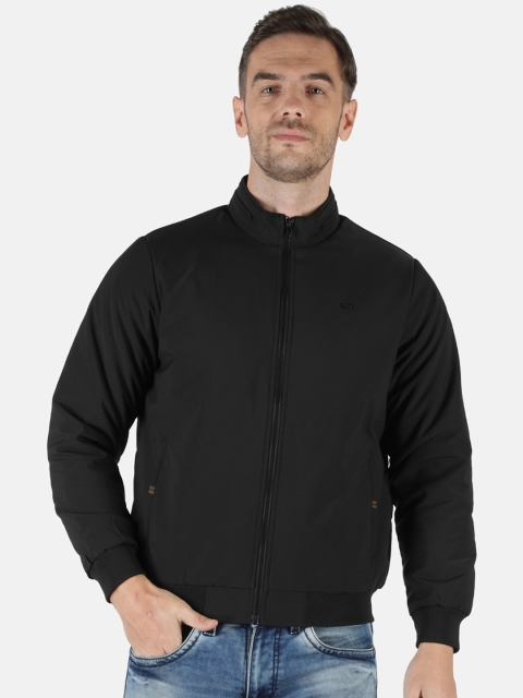 

Monte Carlo Men Black Lightweight Bomber Jacket