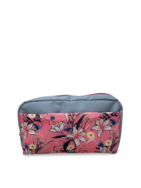 

Unisex Pink Floral Travel Bag
