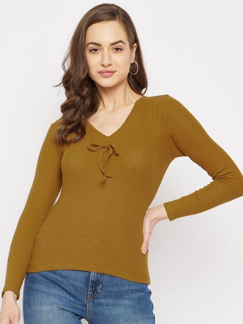 

HARBORNBAY Mustard Yellow Top