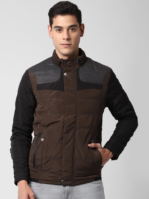 

Peter England Casuals Men Brown Padded Jacket