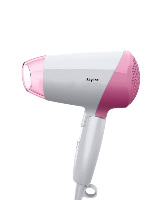 

Skyline 700W Hair Dryer - White & Pink