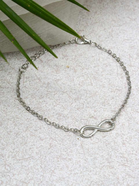 

KACY Women Silver-Plated Link Bracelet