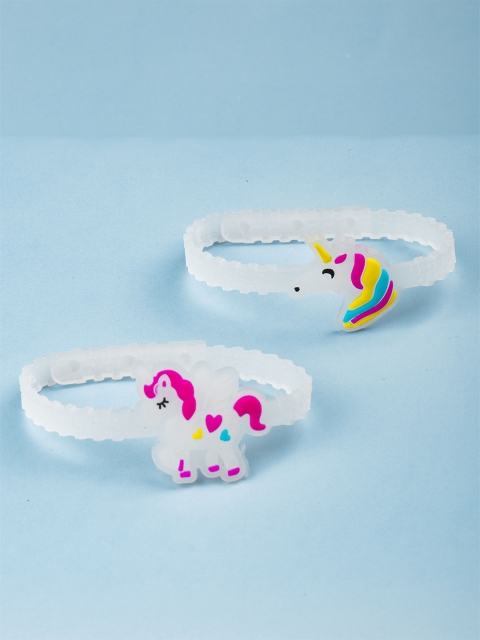Arendelle Girls White Charm Bracelet