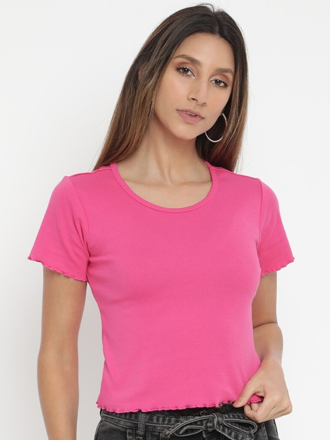 

V2 Value & Variety Pink Solid Top
