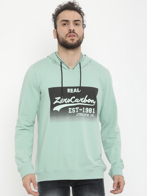 

V2 Value & Variety Men Sea Green Applique T-shirt