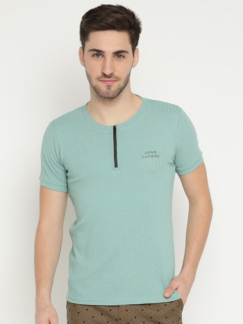 

V2 Value & Variety Men Blue Cotton T-shirt