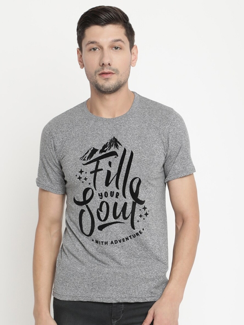 

V2 Value & Variety Men White Typography Printed Raw Edge T-shirt