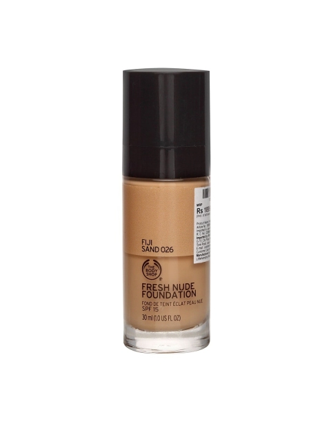 

THE BODY SHOP Fresh Nude SPF 15 Sustainable Foundation - Fiji Sand 026 30 ml, Beige