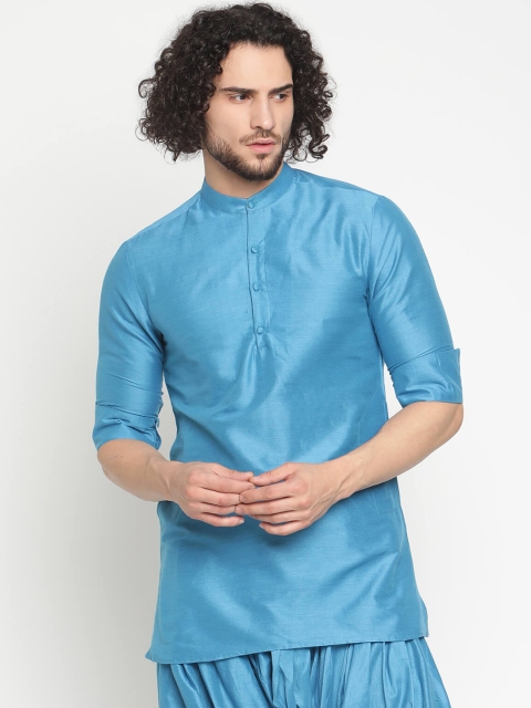 

Abhishti Men Blue Kurti with Salwar
