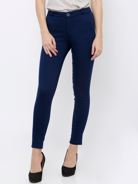 

Kraus Jeans Women Blue Slim Fit Trousers