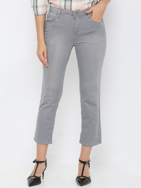 

Kraus Jeans Women Grey Slim Fit Stretchable Jeans