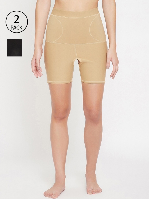 

SECRETS BY ZEROKAATA Women Set Of 2 Assorted Tummy & Thigh Shaper