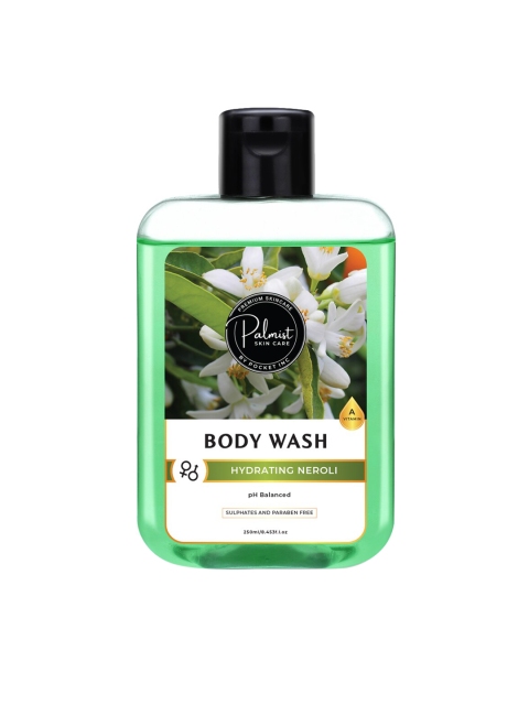 

PALMIST Hydrating Neroli Detoxifying Body Wash with Vitamin A - 250 ml, Green