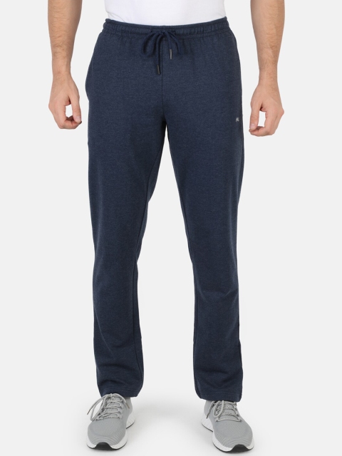 

Monte Carlo Men Navy Blue Solid Regular Track Pants