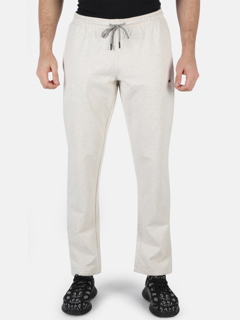 

Monte Carlo Men Grey Solid Track Pants