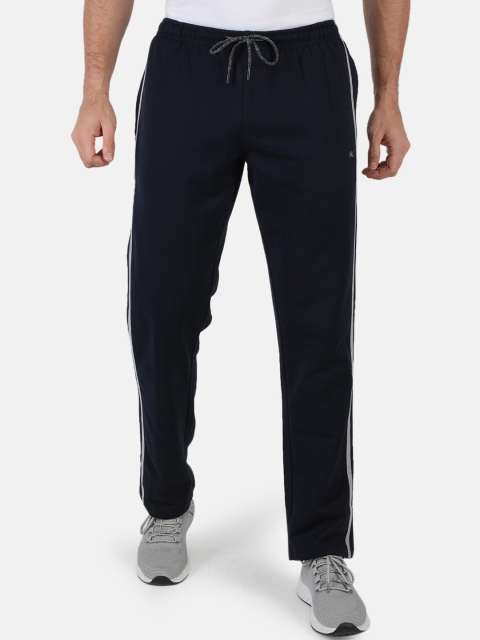 

Monte Carlo Men Navy Blue Solid Track Pant