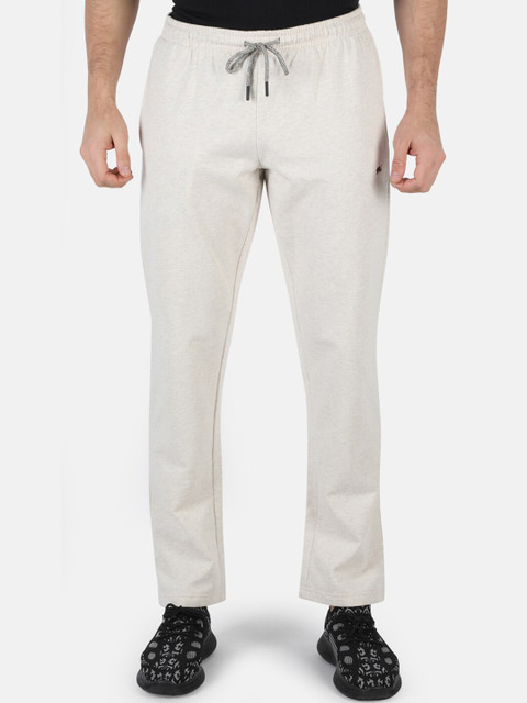 

Monte Carlo Men Grey Solid Track Pants