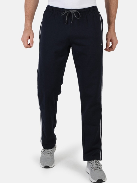 

Monte Carlo Men Navy Blue Solid Track Pants
