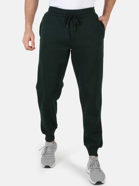

Monte Carlo Men Green Solid Regular Joggers