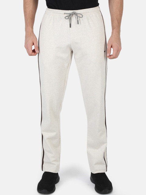 

Monte Carlo Men Grey Solid Track Pants