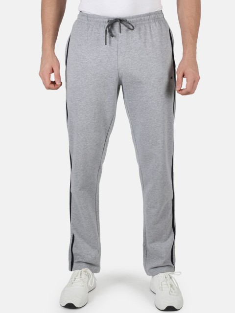 

Monte Carlo Men Grey Solid Regular Fit Track Pants