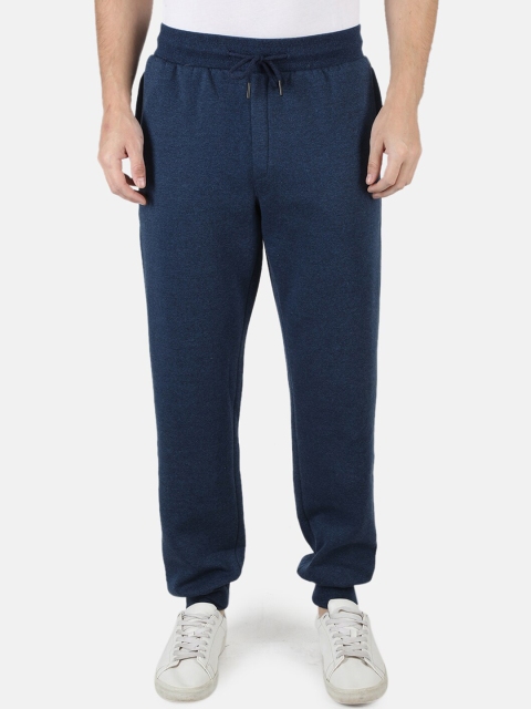 

Monte Carlo Men Navy Blue Solid Joggers