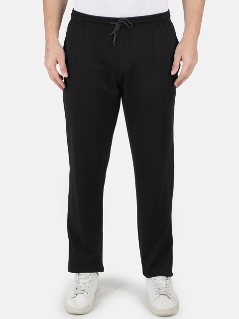 

Monte Carlo Men Black Solid Track Pants