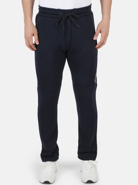 

Monte Carlo Men Black Solid Regular Fit Cotton Track Pant