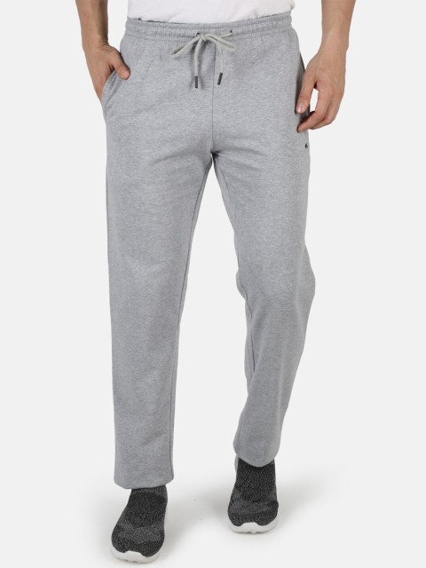 

Monte Carlo Men Grey Solid Track Pants