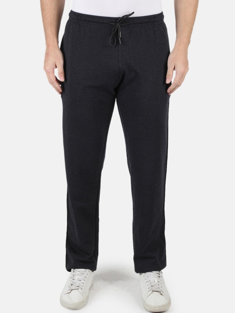 

Monte Carlo Men Charcoal Grey Solid Track Pants