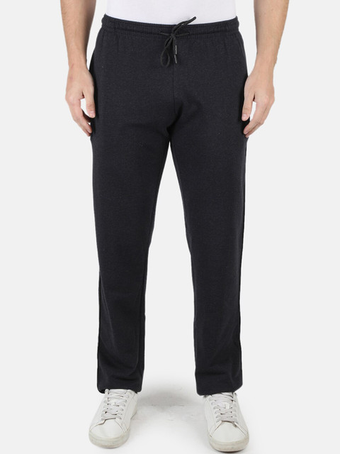

Monte Carlo Men Grey Solid Trackpants