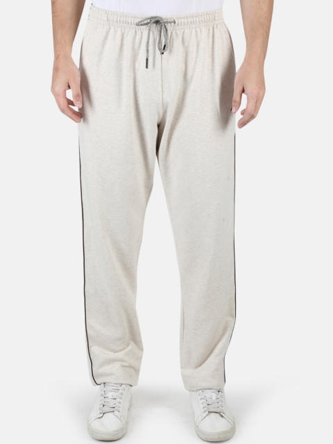 

Monte Carlo Men Grey Solid Track Pants