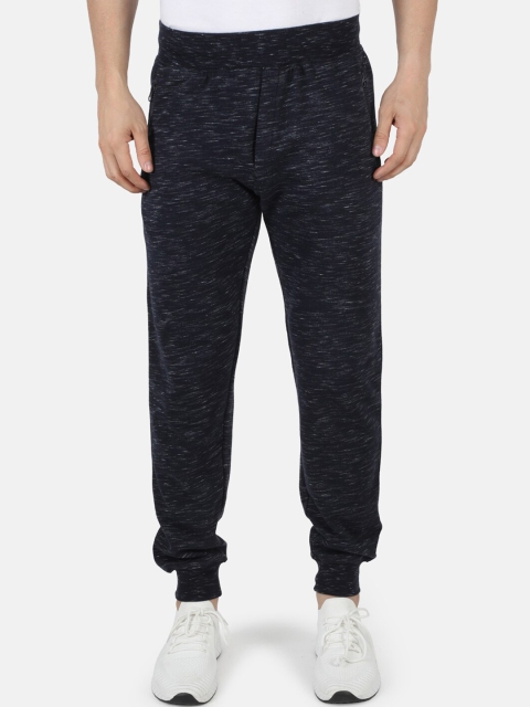 

Monte Carlo Men Navy Blue Printed Joggers