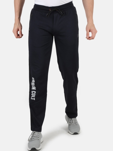 

Monte Carlo Men Navy Blue Solid Slim Fit Track Pants
