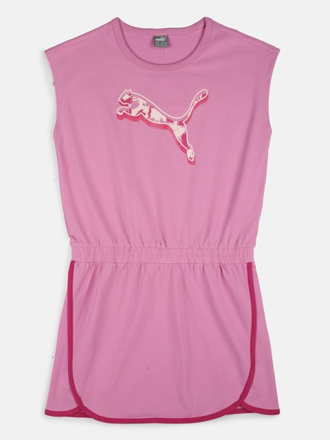 

Puma Pink Cotton T-shirt Alpha Youth Dress
