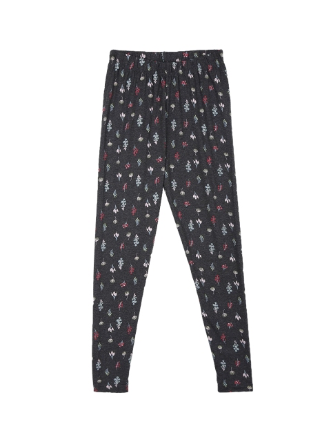 

Cherokee Girls Grey & Red Printed Ankle Length Leggings
