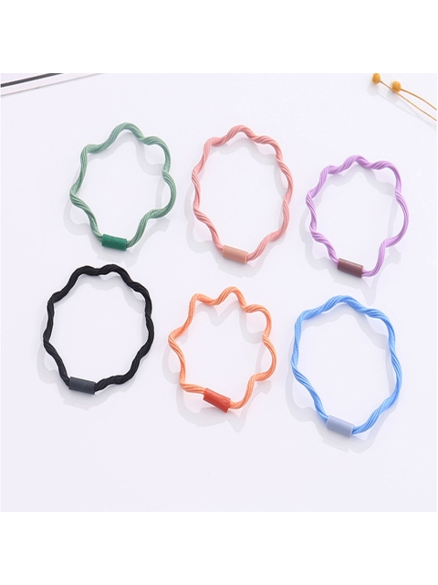 

XIMI VOGUE Unisex Multicoloured Ponytail Holders, Multi
