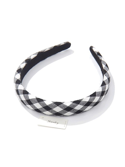 

XIMI VOGUE Unisex White & Black Hairband