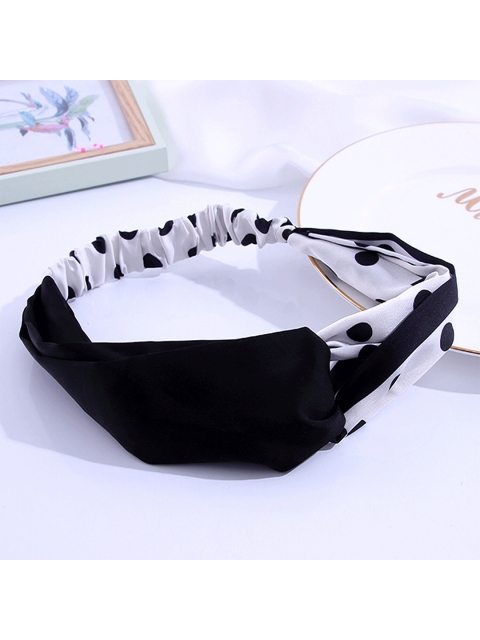 

XIMI VOGUE Unisex Black & White Hairband