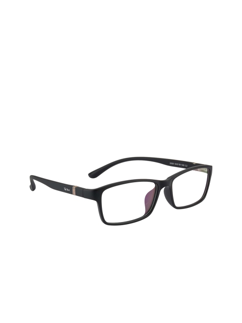 

Ted Smith Unisex Black Full Rim Rectangle Frames