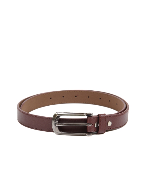 

Espana Women Maroon Textured PU Non Leather Belt