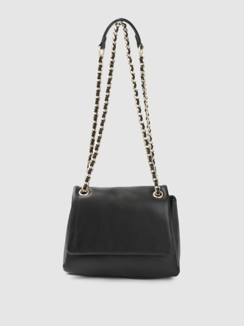 

Marks & Spencer Women Black PU Swagger Sling Bag