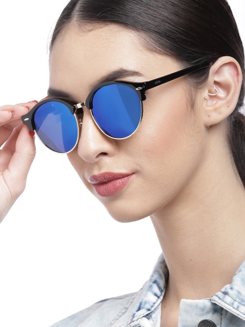 

Pipa Bella Women Classy Black Semi-Rimmed Wayfarer Sunglass O-DC21SG00116501