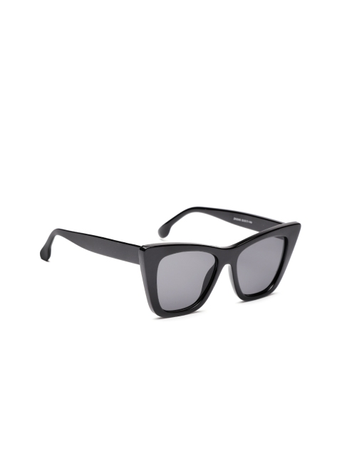 

Pipa Bella Women Black Lens Cateye Sunglasses with UV Protected Lens