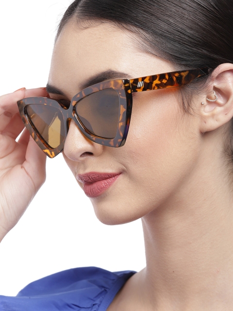 

Pipa Bella Women Brown Lens Cateye Sunglasses with UV Protected Lens O-DC21SG00116070