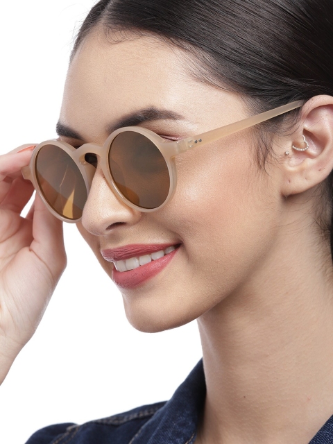 

Pipa Bella Women Brown Lens Round Sunglasses with UV Protected Lens O-SE21SG00115138