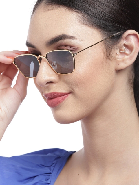 

Pipa Bella Women Grey Lens Square Sunglasses with UV Protected Lens O-SE21SG00115147