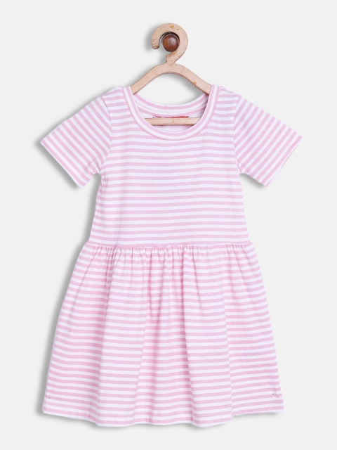 

Rute Pink & White Striped Cotton Dress