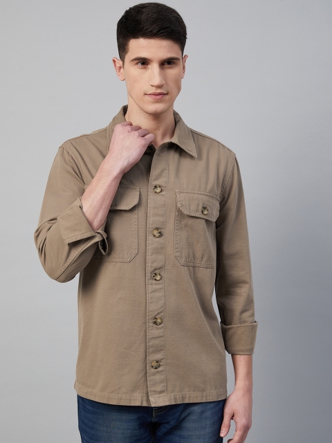 

Marks & Spencer Men Brown Casual Shirt