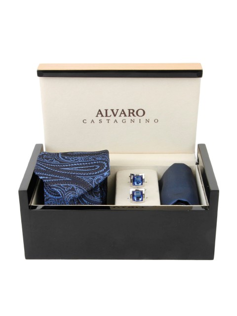 

Alvaro Castagnino Men Blue Accessory Gift Set